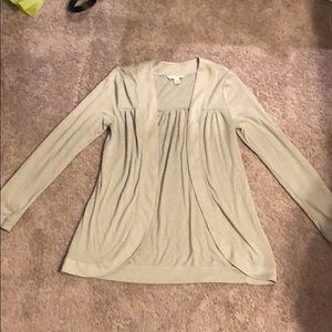 Gray Banana Republic cardigan